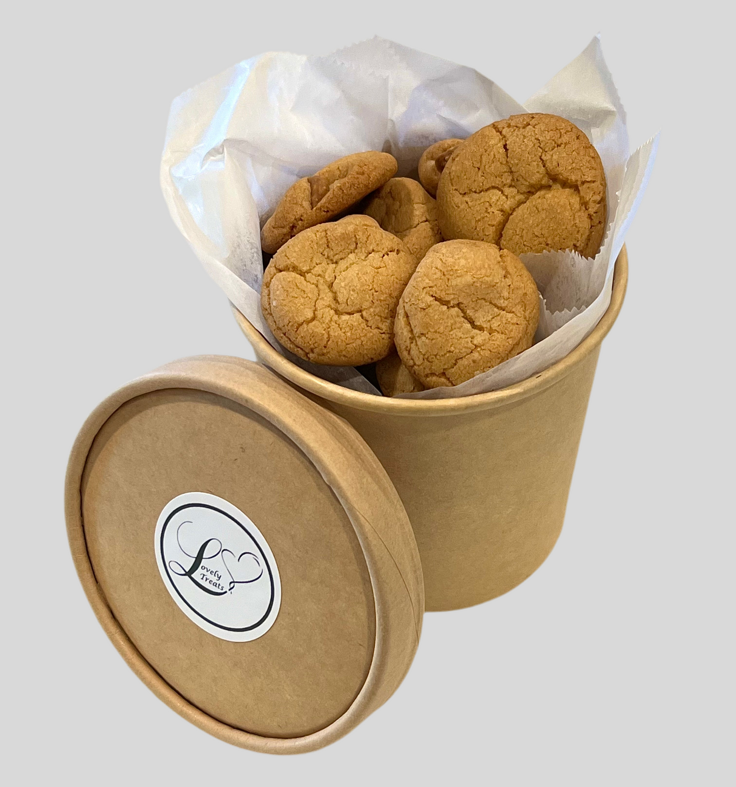 Mini Crunchy White Chocolate Chip Cookies